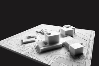 Freies Gymnasium Zürich, Modell Städtebau